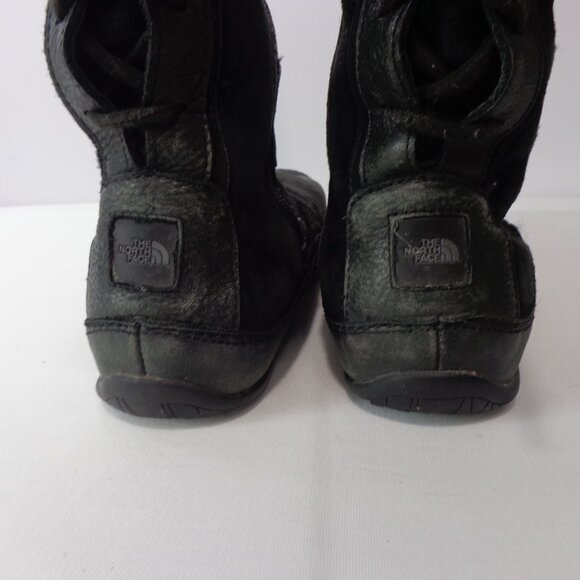 The North Face Boots Suede Janey Mid Calf Primaloft Fur Insulated Women’s Size 8 - Picture 7 of 7